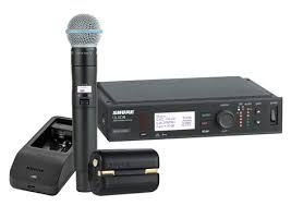 Shure ULXD handheld wireless microphone
